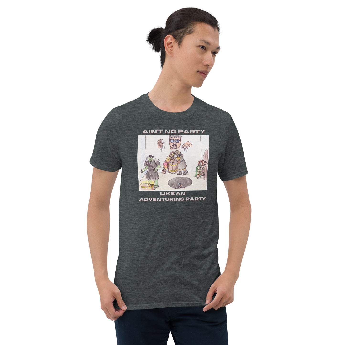 "Adventuring Party" Softstyle Short-sleeve Unisex T-shirt