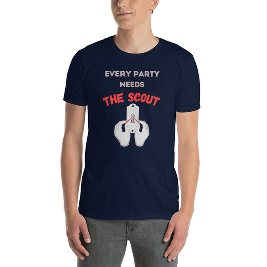 "Party Role - Scout" Softstyle Short-sleeve Unisex T-shirt