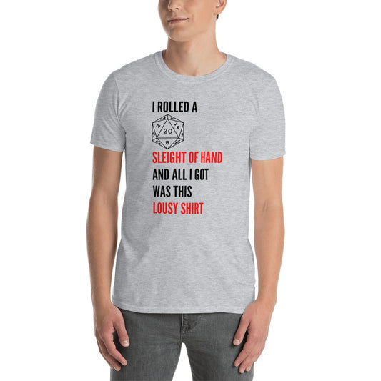 "Sleight of Hand" Softstyle Short-sleeve Unisex T-shirt
