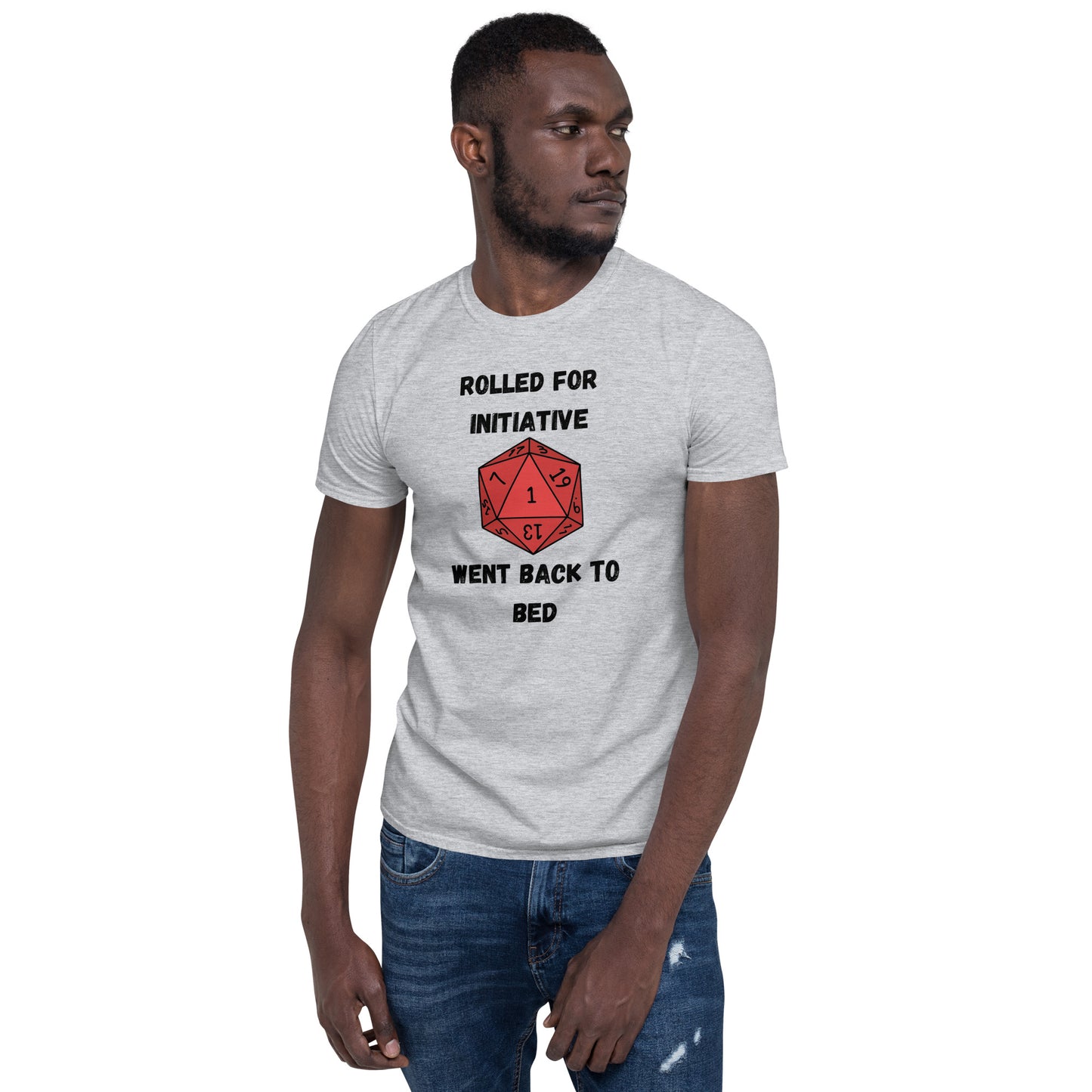 "Back to Bed" Softstyle Short-sleeve Unisex T-shirt