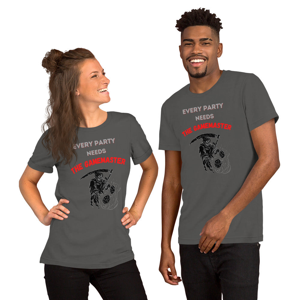 "Party Role - Gamemaster" Premium Short-sleeve Unisex T-shirt