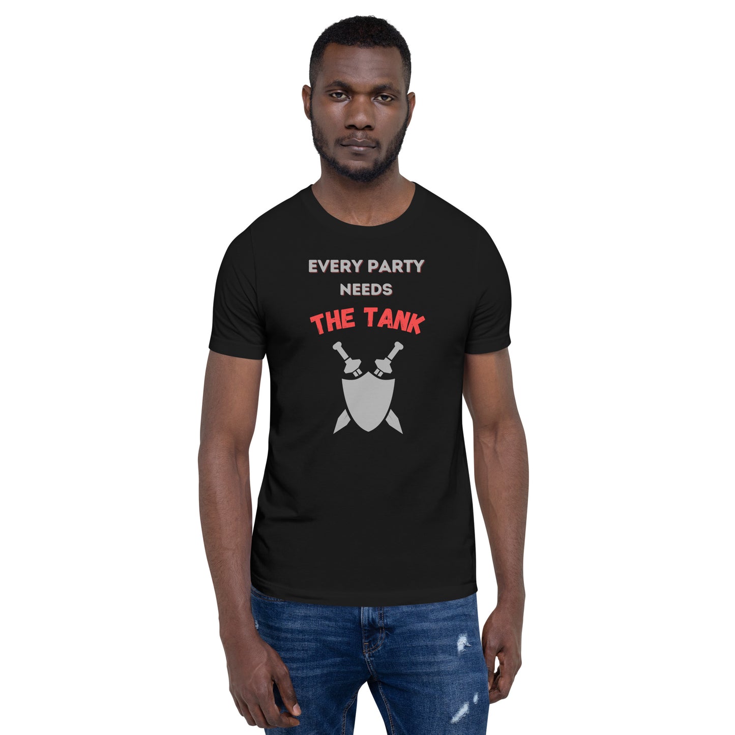 "Party Role - Tank" Premium Short-sleeve Unisex T-shirt
