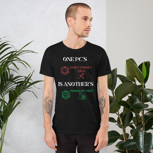 "Nat1 vs Nat20" Premium Short-sleeve Unisex T-shirt