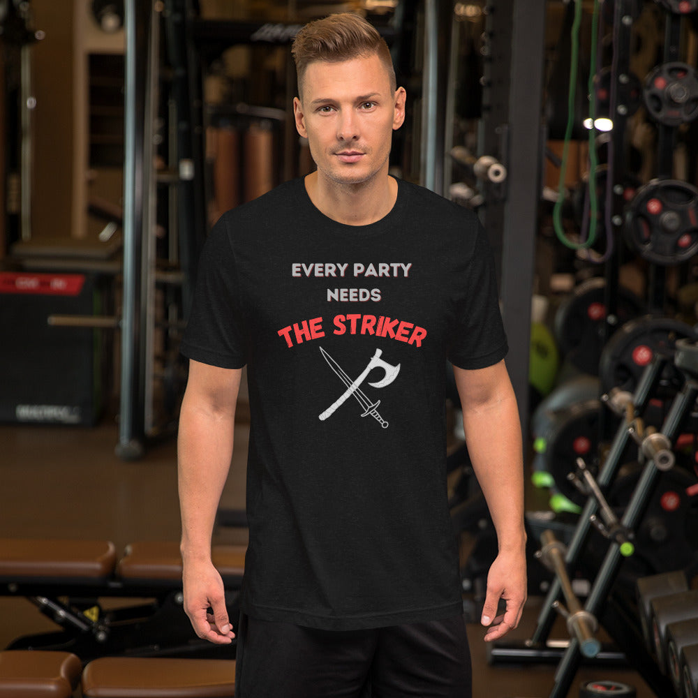 "Party Role - Striker" Premium Short-sleeve Unisex T-shirt