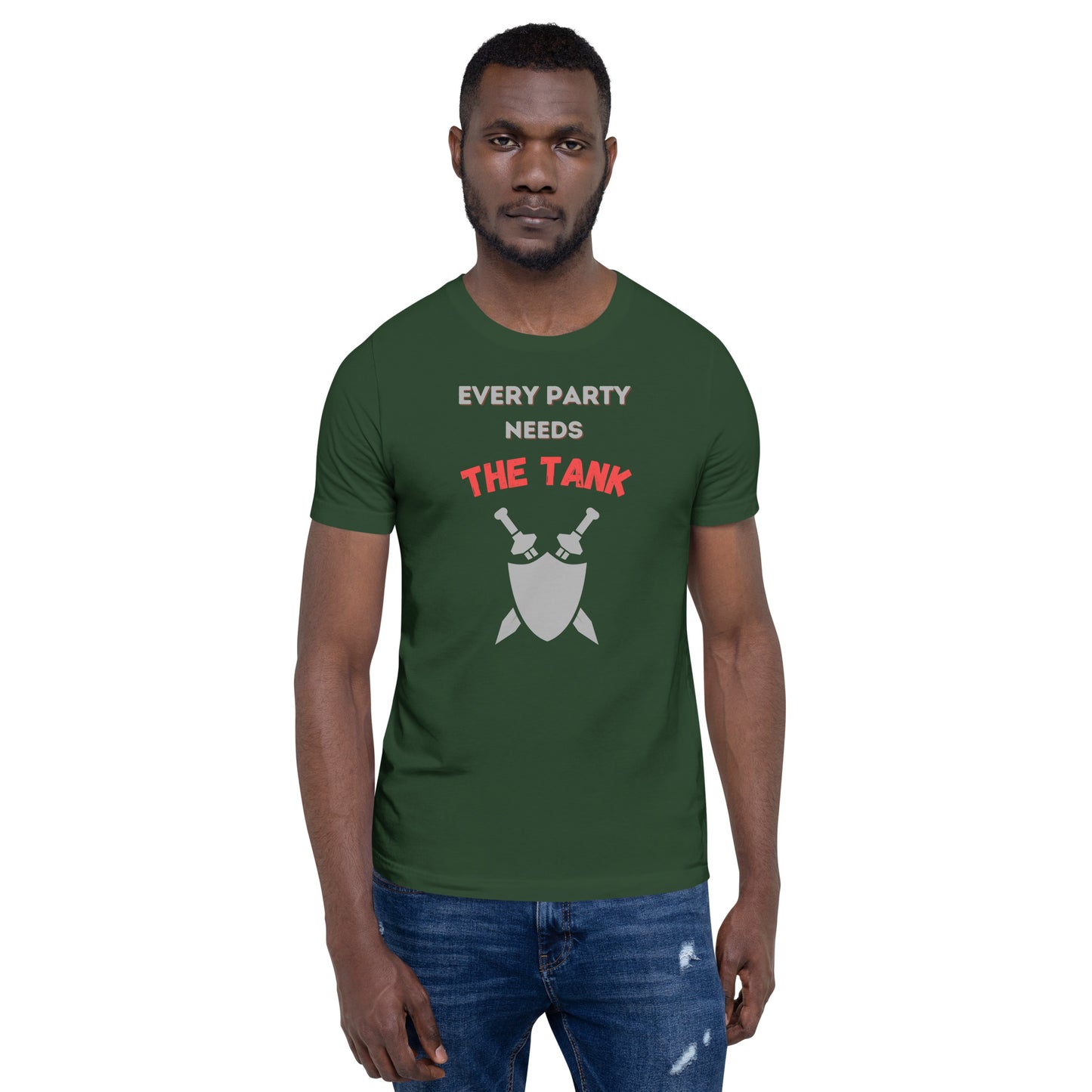 "Party Role - Tank" Premium Short-sleeve Unisex T-shirt