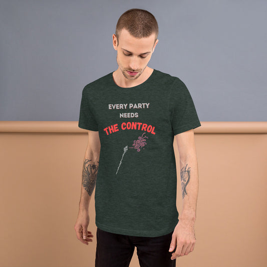 "Party Role - Control" Premium Short-sleeve Unisex T-shirt