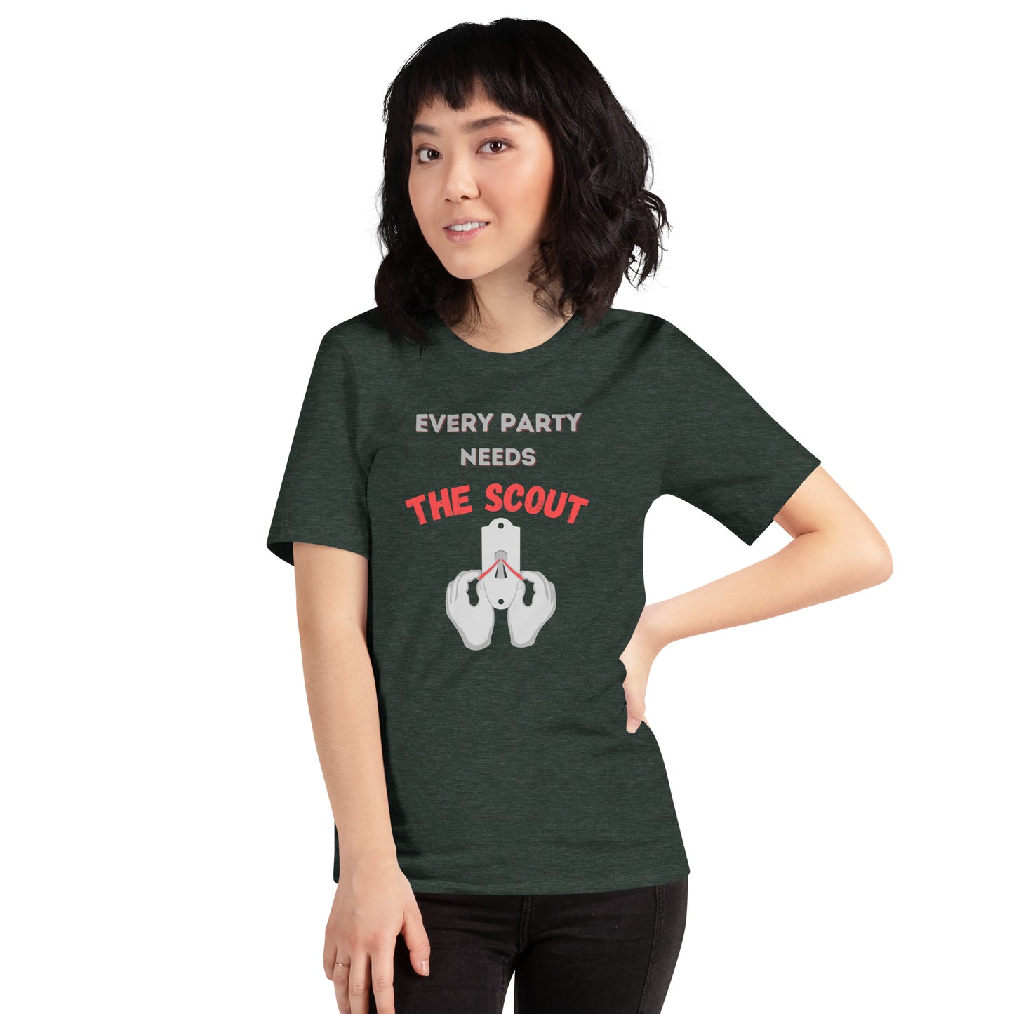 "Party Role - Scout" Premium Short-sleeve Unisex T-shirt