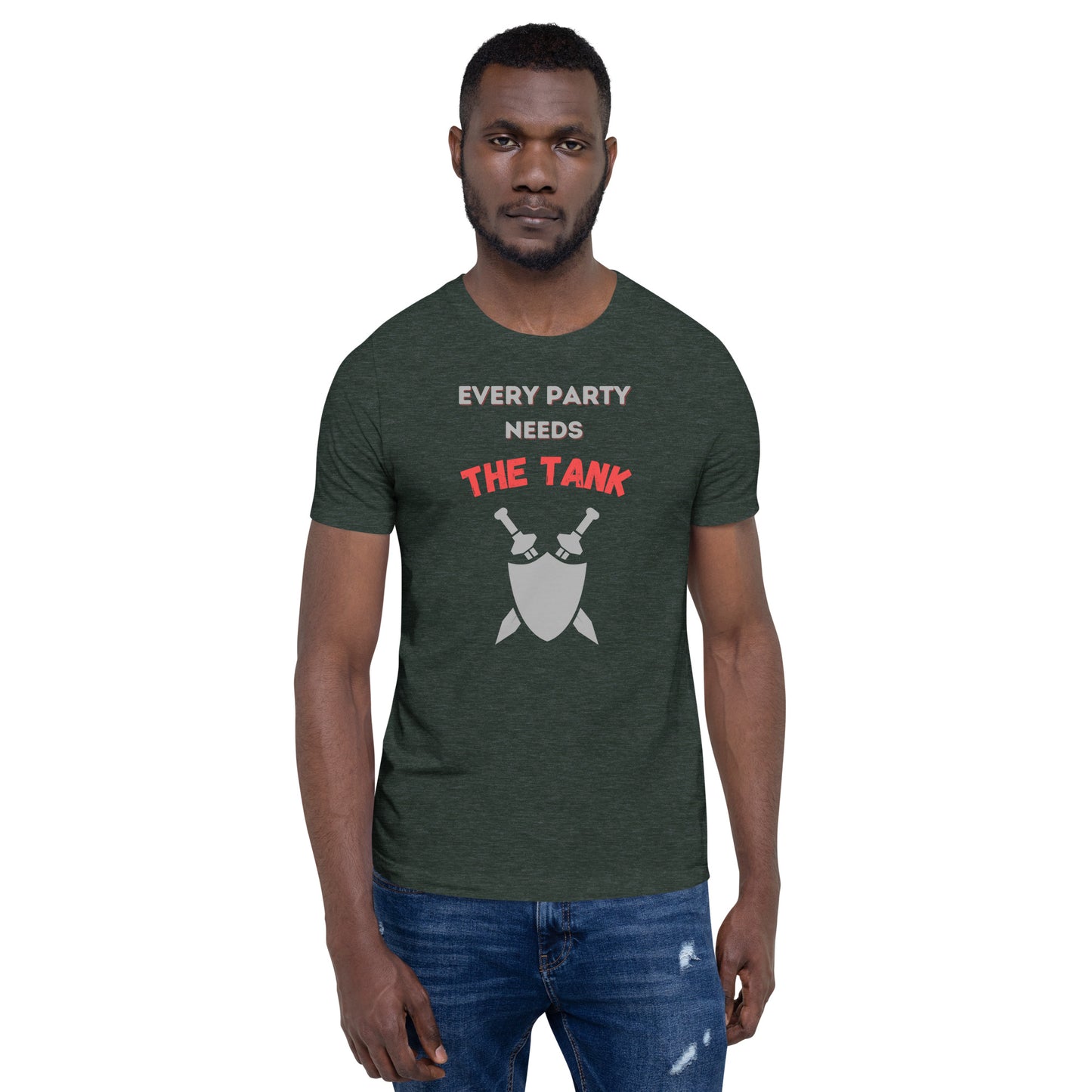"Party Role - Tank" Premium Short-sleeve Unisex T-shirt