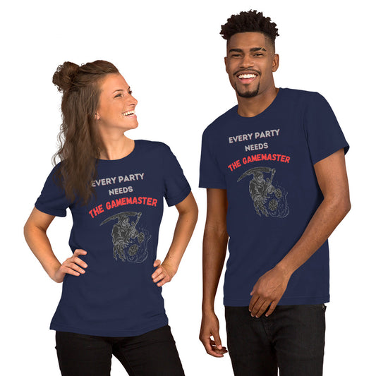 "Party Role - Gamemaster" Premium Short-sleeve Unisex T-shirt