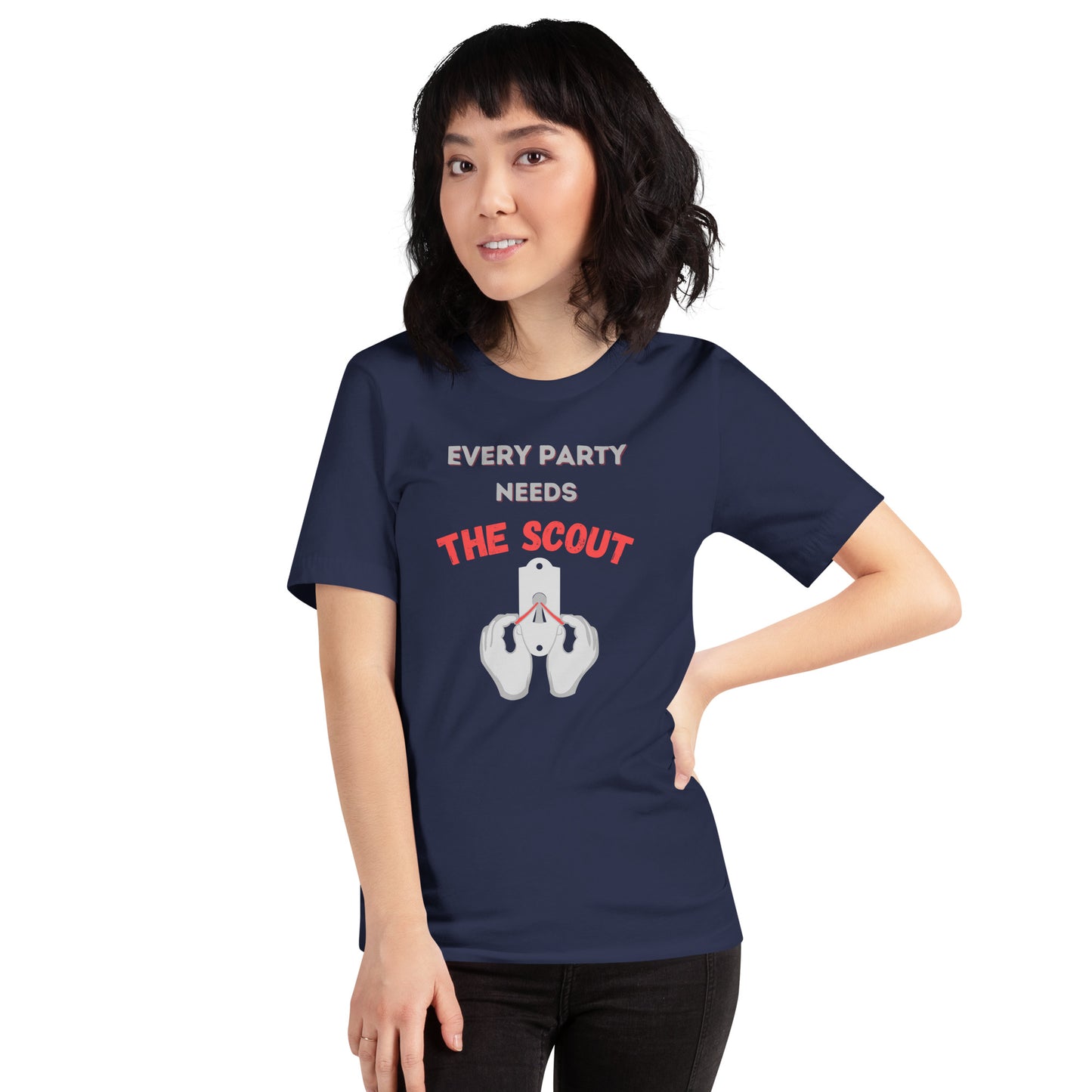 "Party Role - Scout" Premium Short-sleeve Unisex T-shirt