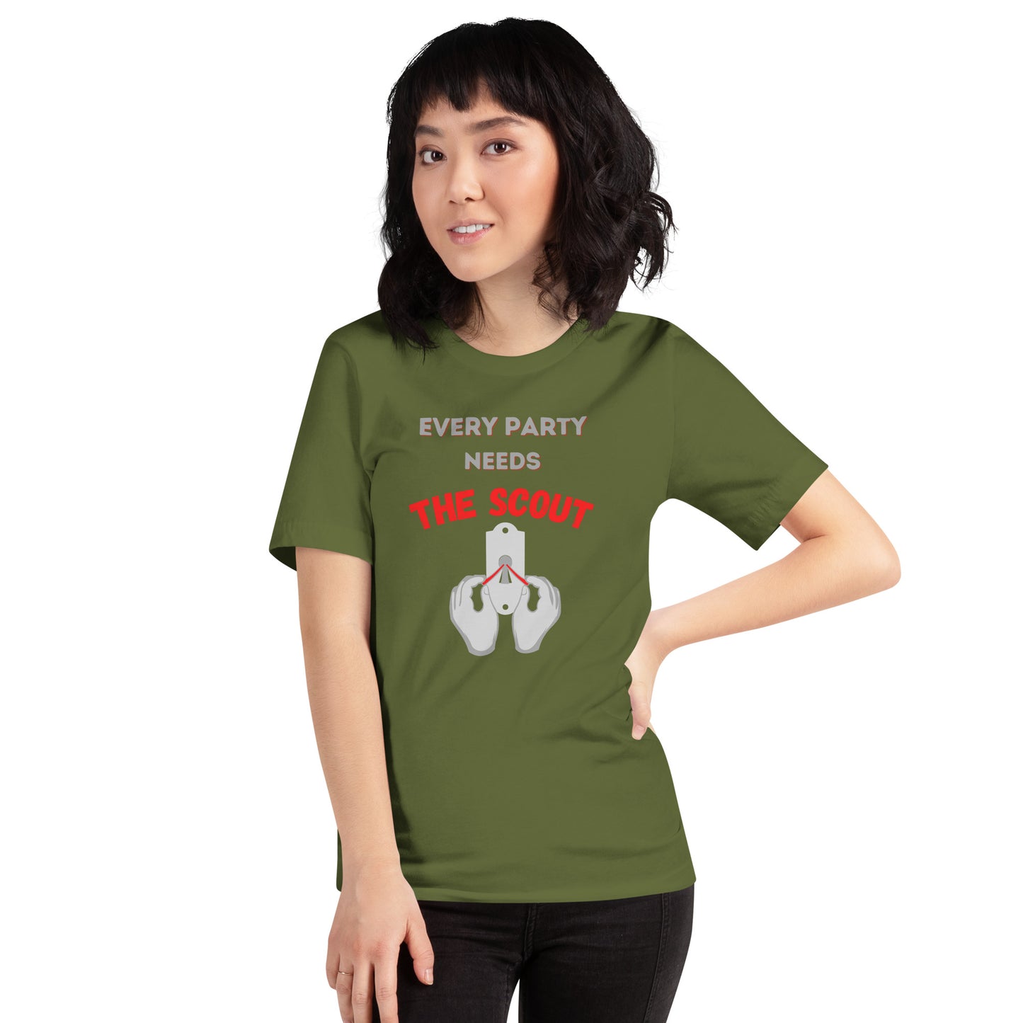 "Party Role - Scout" Premium Short-sleeve Unisex T-shirt