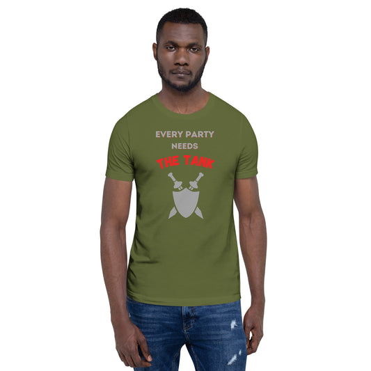 "Party Role - Tank" Premium Short-sleeve Unisex T-shirt