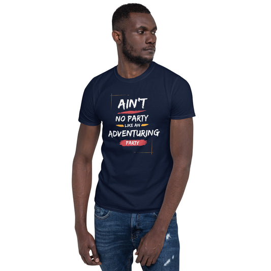 "Aint No Party" Softstyle Short-sleeve Unisex T-shirt