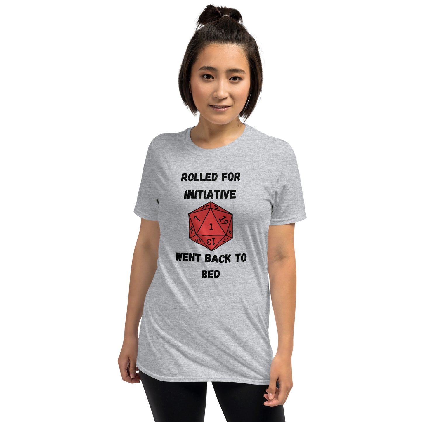 "Back to Bed" Softstyle Short-sleeve Unisex T-shirt