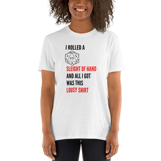 "Sleight of Hand" Softstyle Short-sleeve Unisex T-shirt