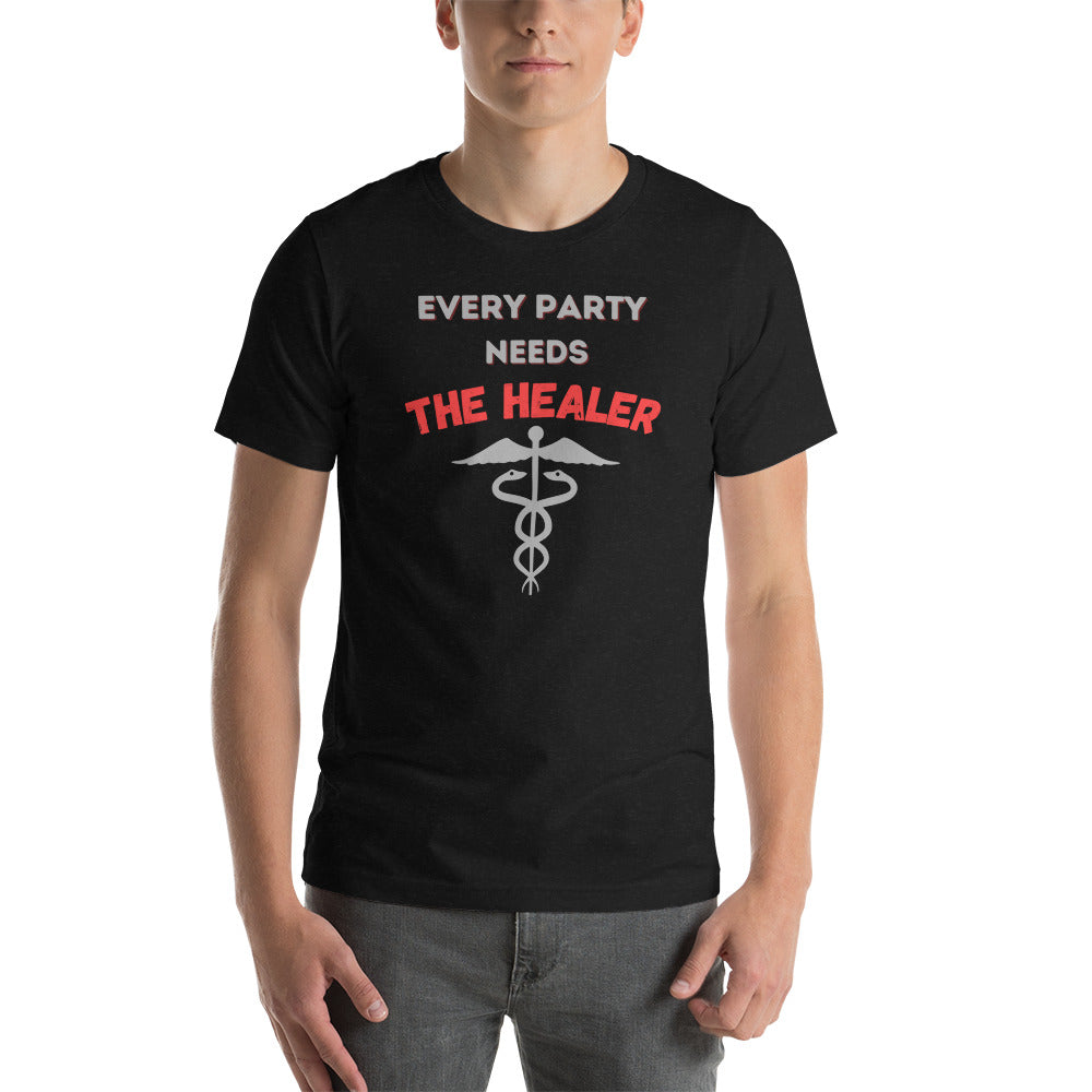"Party Role - Healer" Premium Short-sleeve Unisex T-shirt