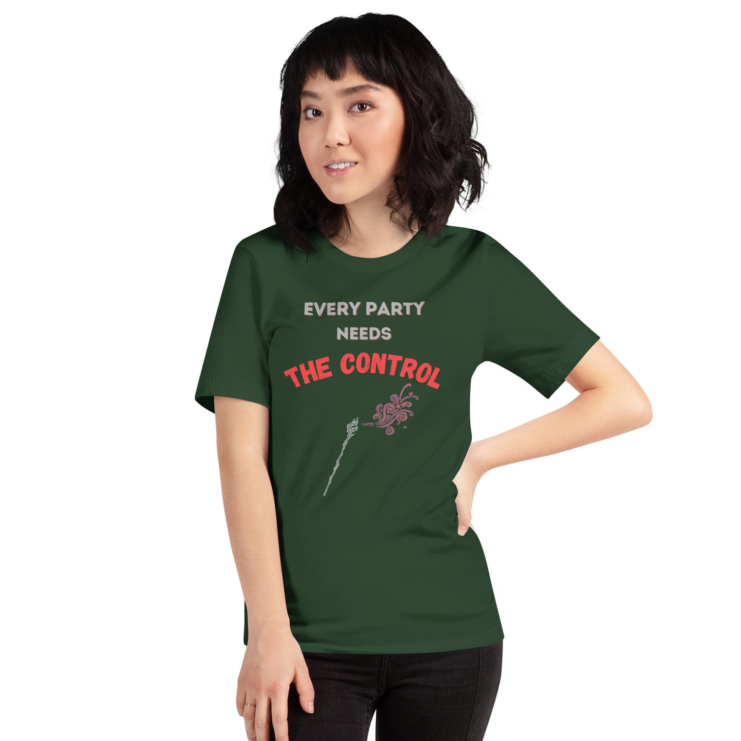 "Party Role - Control" Premium Short-sleeve Unisex T-shirt