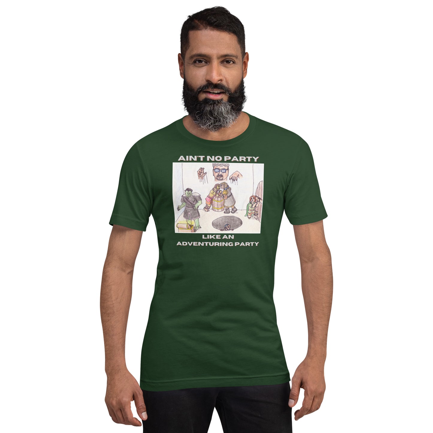 "Adventuring Party" Premium Short-sleeve Unisex T-shirt