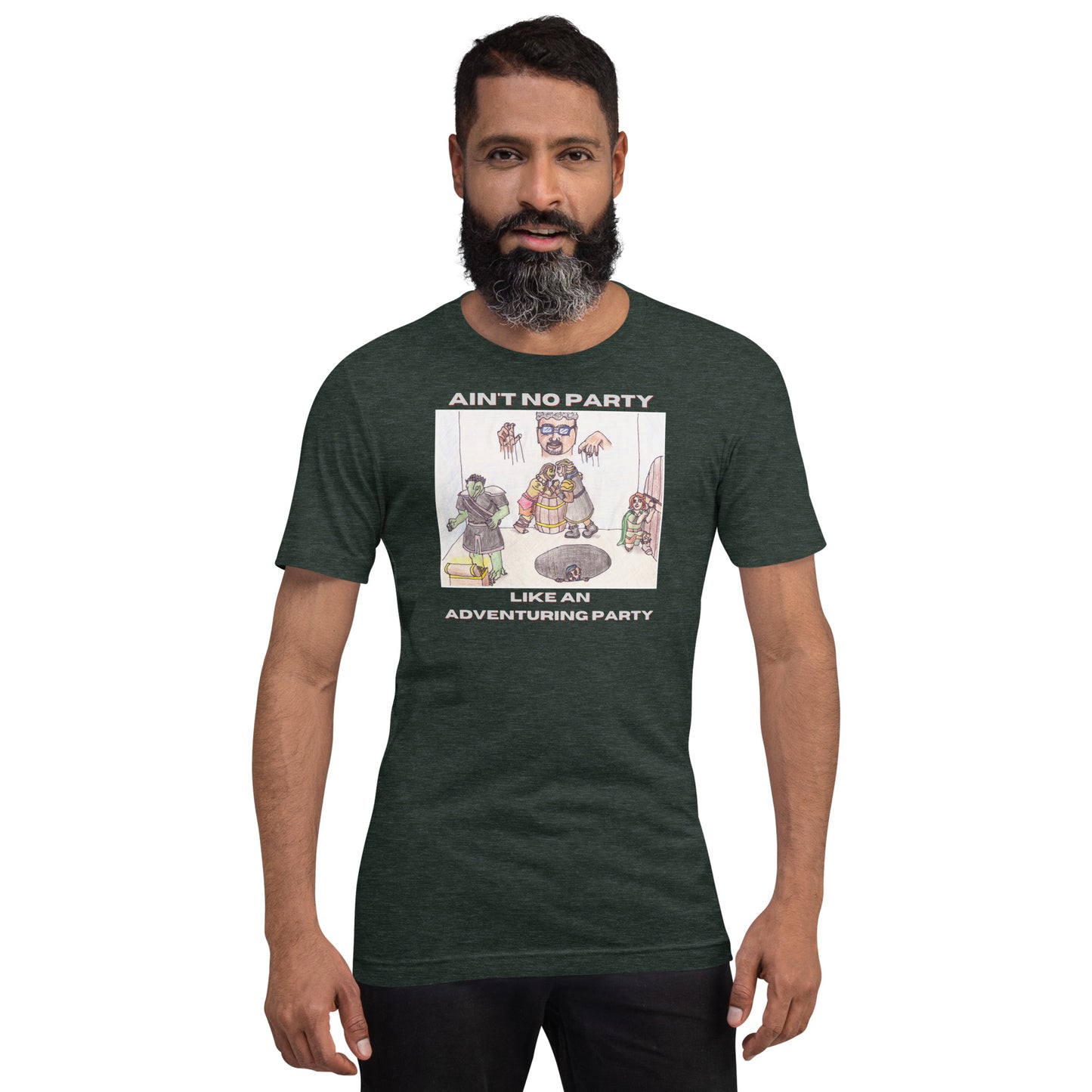 "Adventuring Party" Premium Short-sleeve Unisex T-shirt