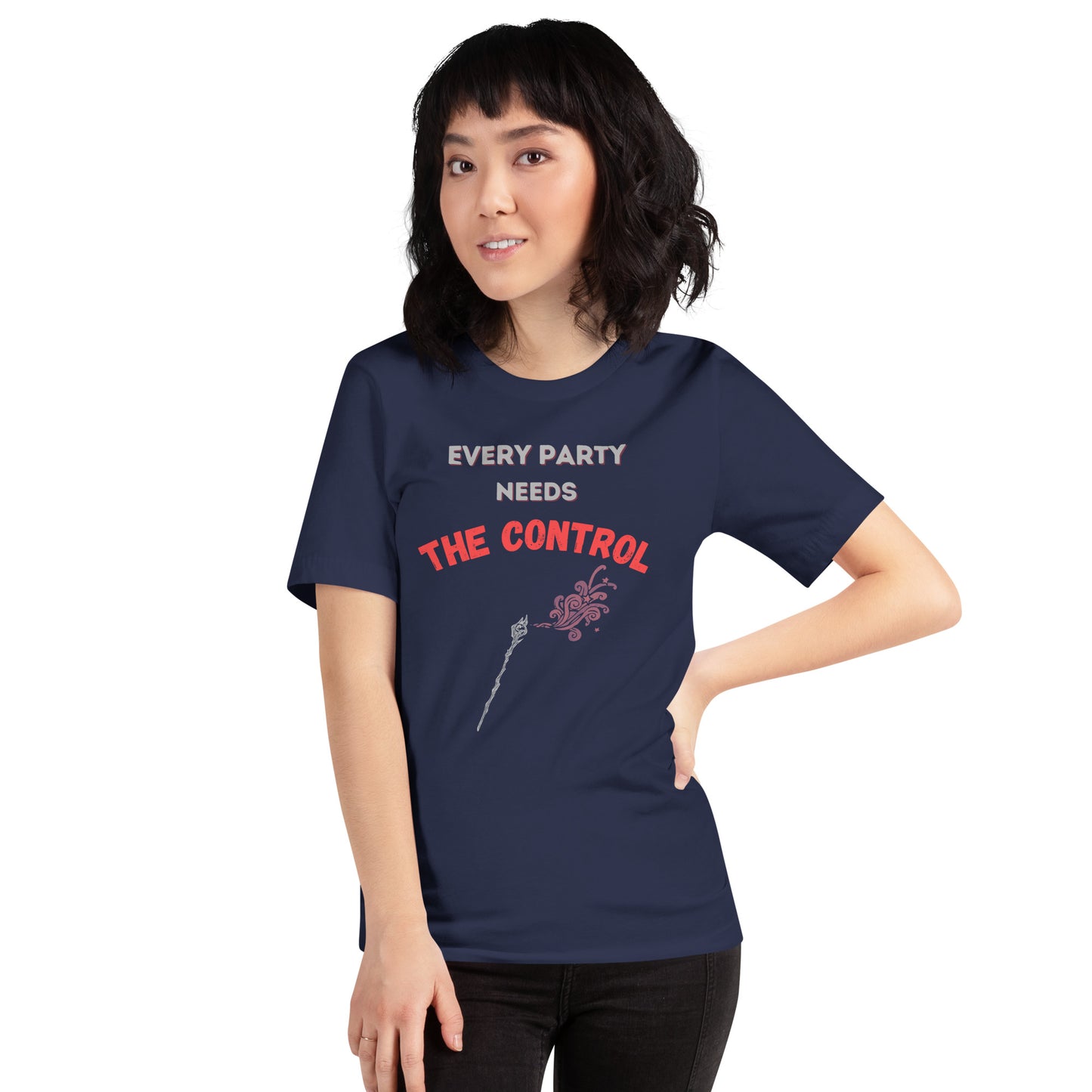 "Party Role - Control" Premium Short-sleeve Unisex T-shirt