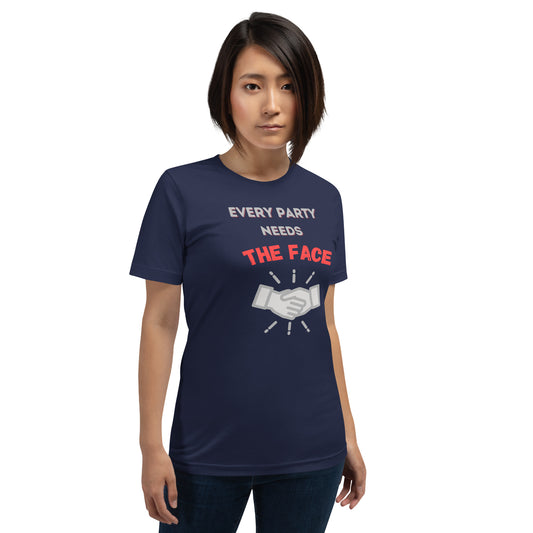 "Party Role - Face" Premium Short-sleeve Unisex T-shirt