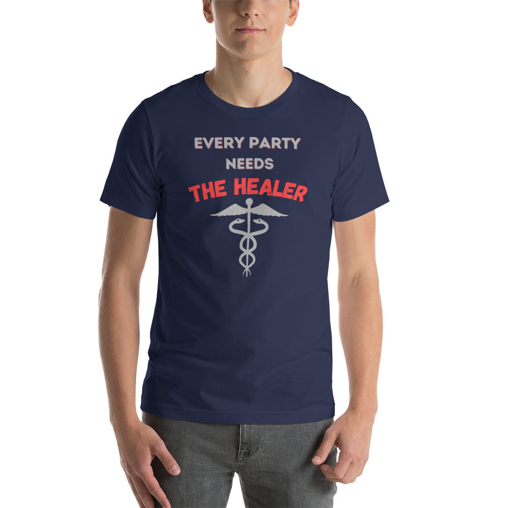 "Party Role - Healer" Premium Short-sleeve Unisex T-shirt