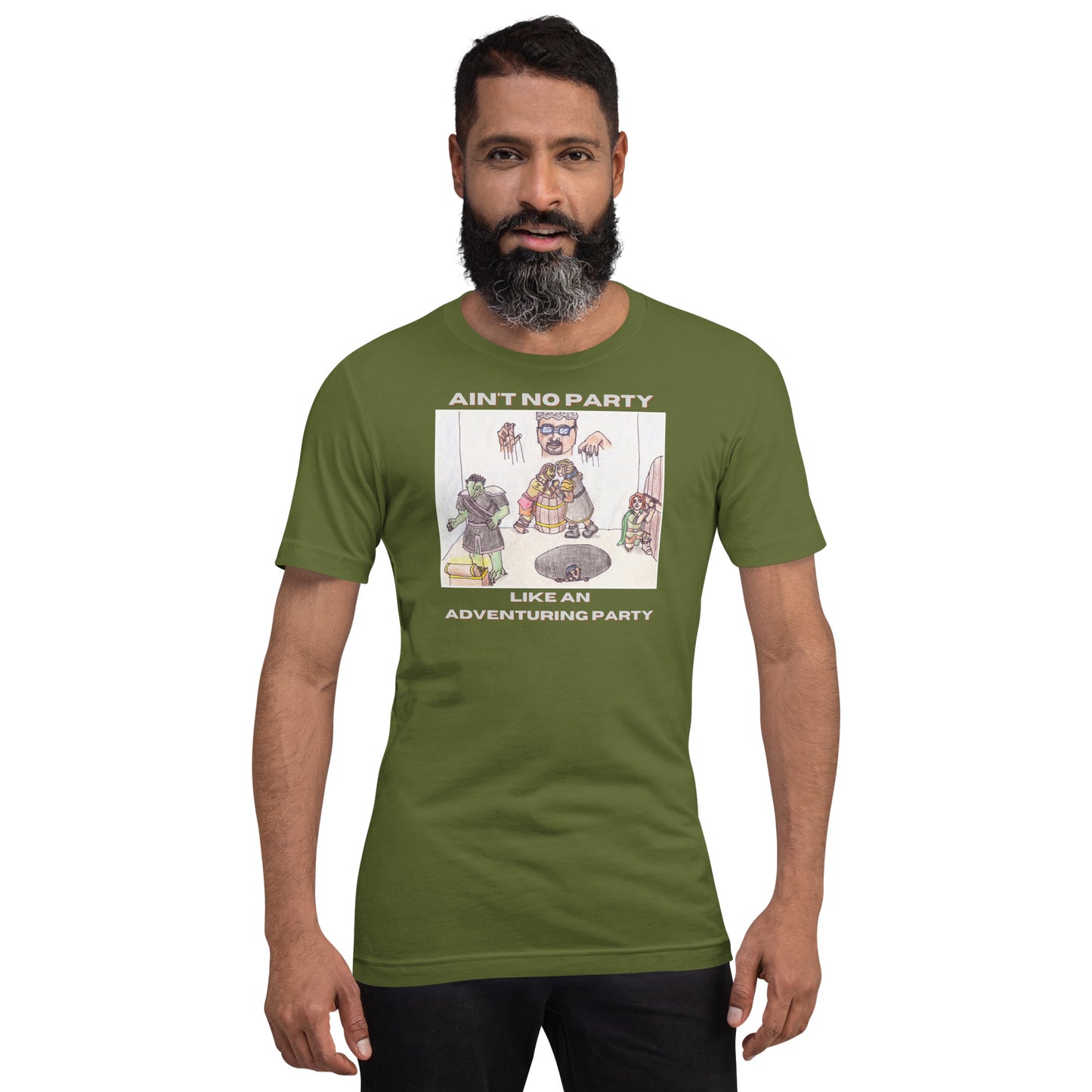 "Adventuring Party" Premium Short-sleeve Unisex T-shirt