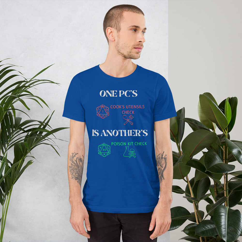 "Nat1 vs Nat20" Premium Short-sleeve Unisex T-shirt