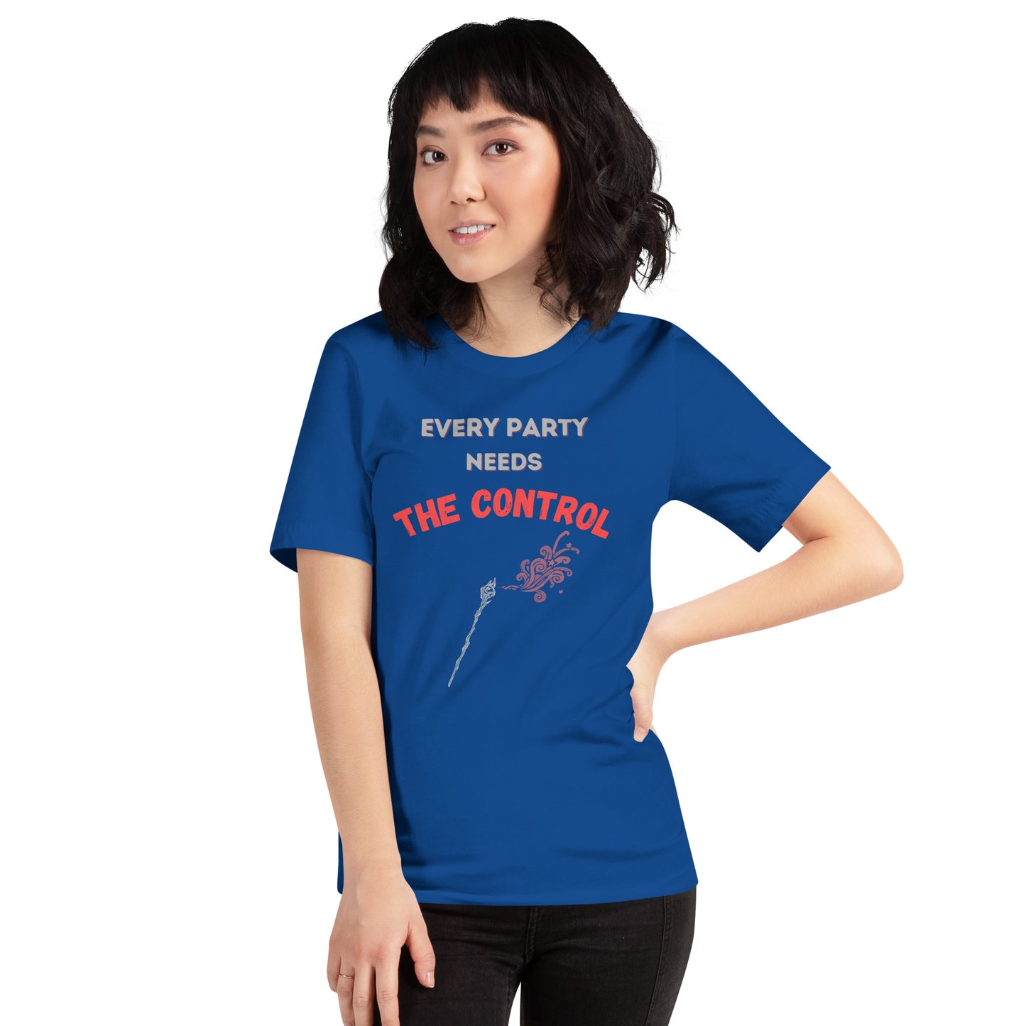 "Party Role - Control" Premium Short-sleeve Unisex T-shirt